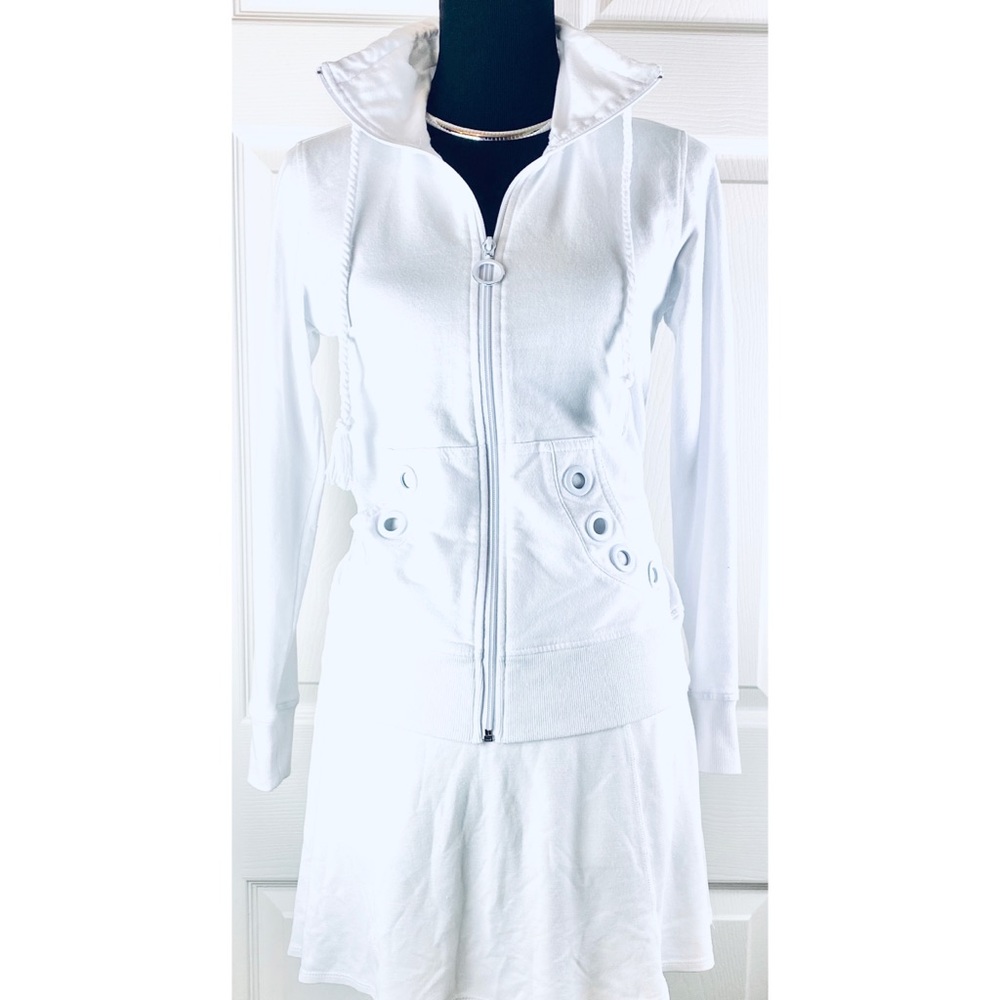 High Fifth Petite Full Zip Drawstring Hoodie - image 2